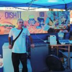Estande Oishi no Pabellón Cuba