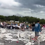 1 morto e outros feridos no colapso da tenda da igreja na Virgínia em meio a ventos fortes