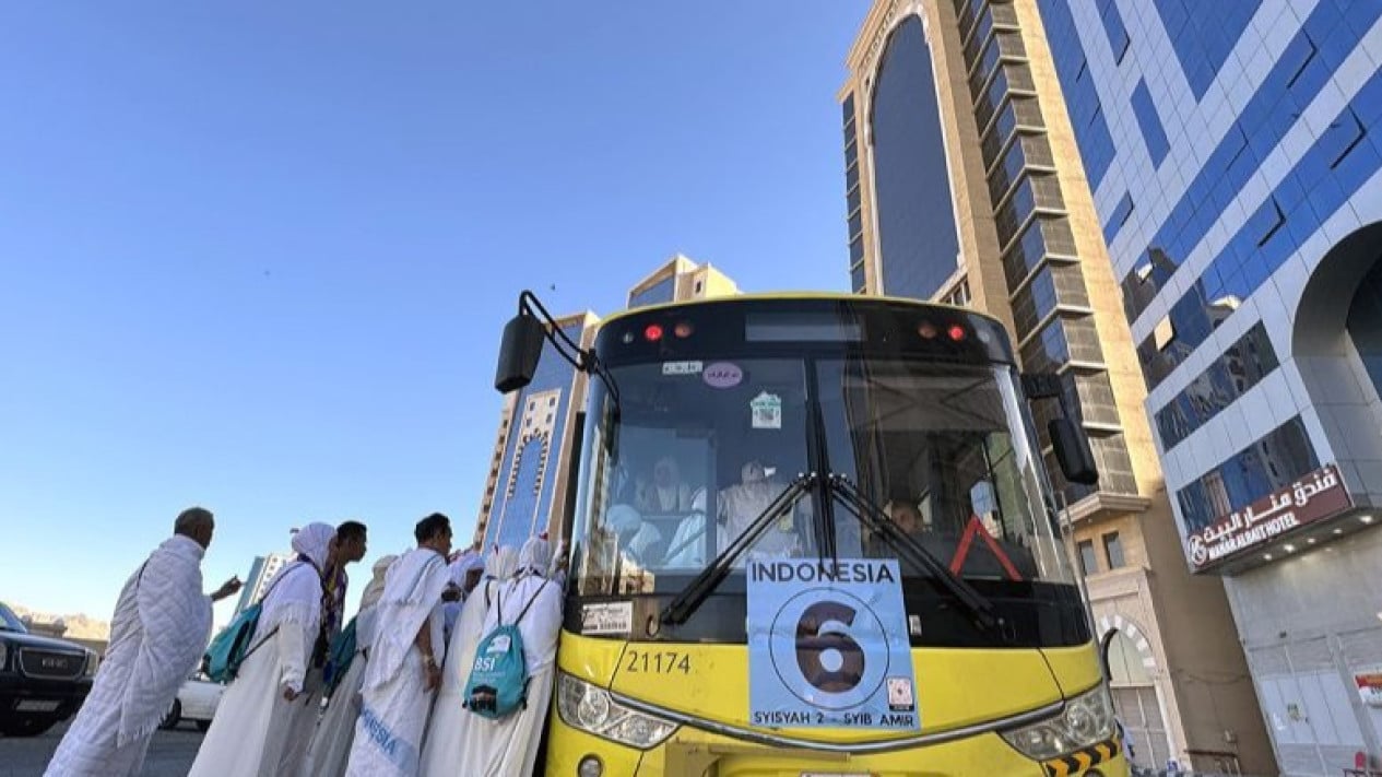 55 Persen Jemaah Haji Indonésia Sudah Kembali ke Tanah Air