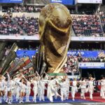 Etiqueta postal da Copa do Mundo de 2026