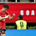 GUADALAJARA, MEXICO - JUNE 11: Myung-Bo Hong, Head Coach of Korea Republic, celebrates with Hyeon-Gyu Oh #18 of Korea Republic after the team's victory in the FIFA World Cup 2026 Group A match between Korea Republic and Czechia at Guadalajara Stadium on June 11, 2026 in Guadalajara, Mexico. (Photo by Lars Baron/Getty Images)