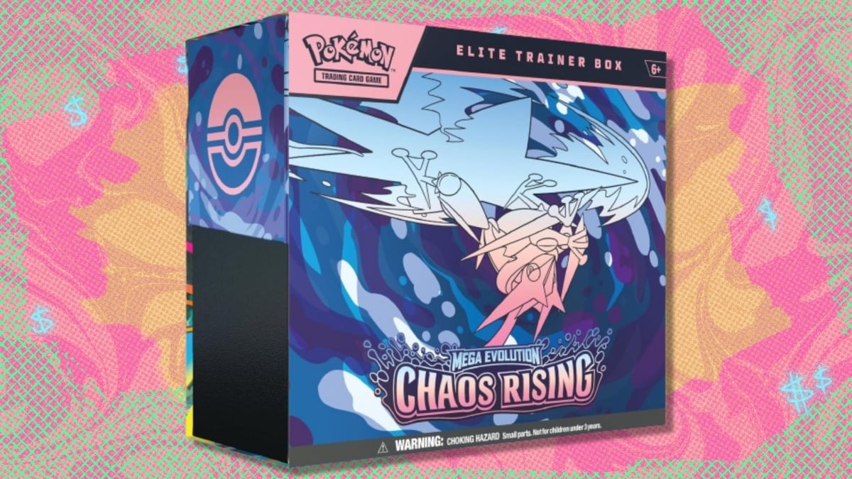 A Pokémon TCG Chaos Rising Elite Trainer Box está com um preço recorde na Amazon – economize mais de US$ 25