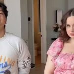 A influenciadora Sue Rose dá as boas-vindas ao bebê nº 5 com o marido Josh Vida