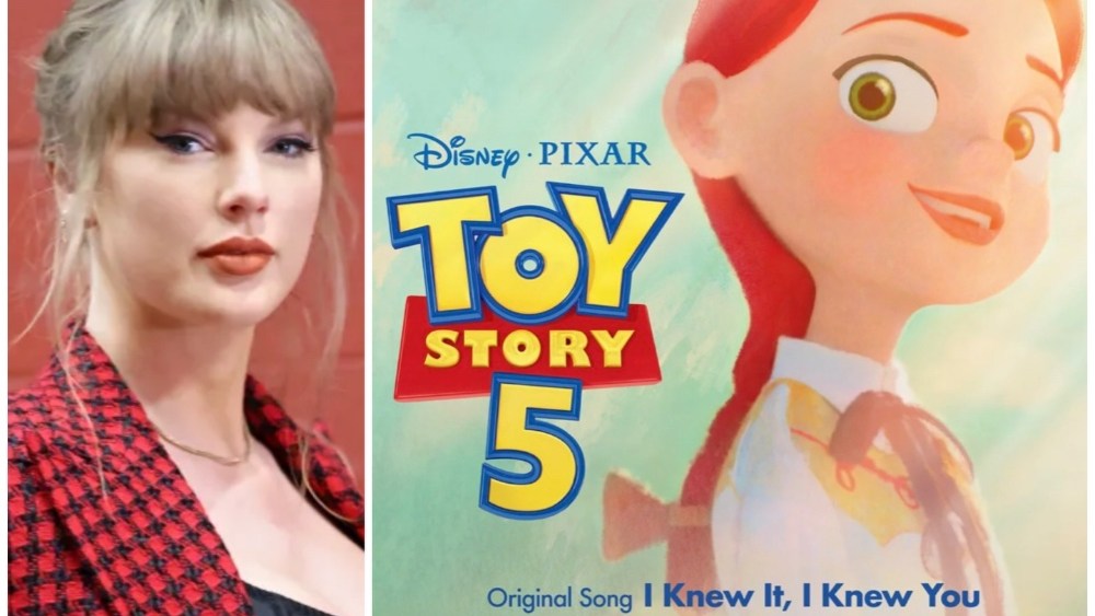 A música de 'Toy Story 5' de Taylor Swift 'I Knew It, I Knew You' estreia em serviços digitais