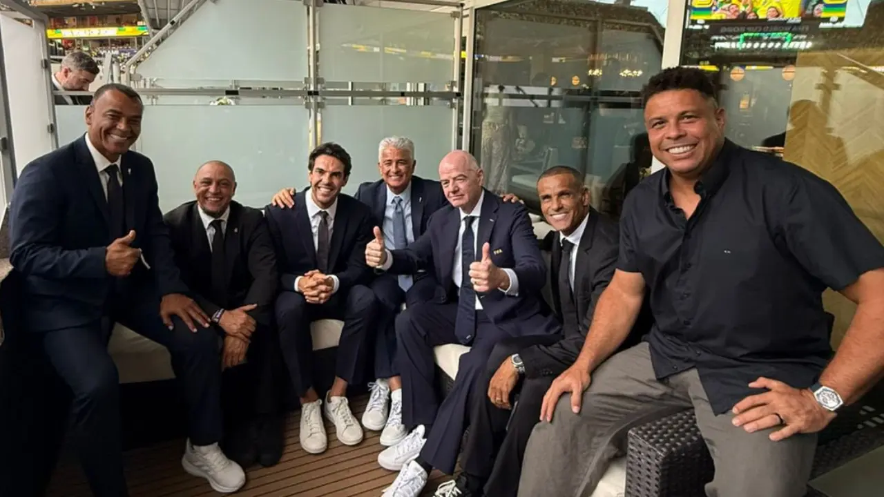 A postagem do lendário Kaká nas redes sociais se torna viral após a vitória do Brasil sobre a Escócia
