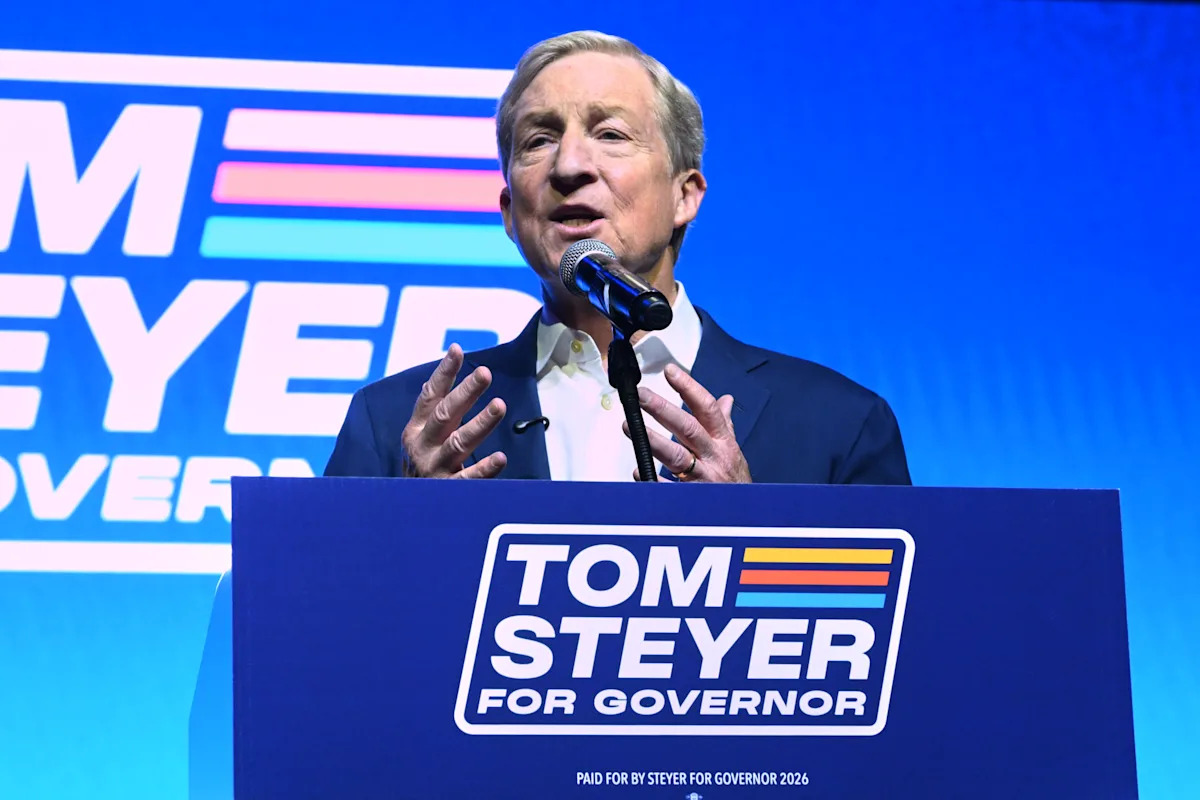 A saída de Steyer da corrida para governador da Califórnia pode significar más notícias para a política climática