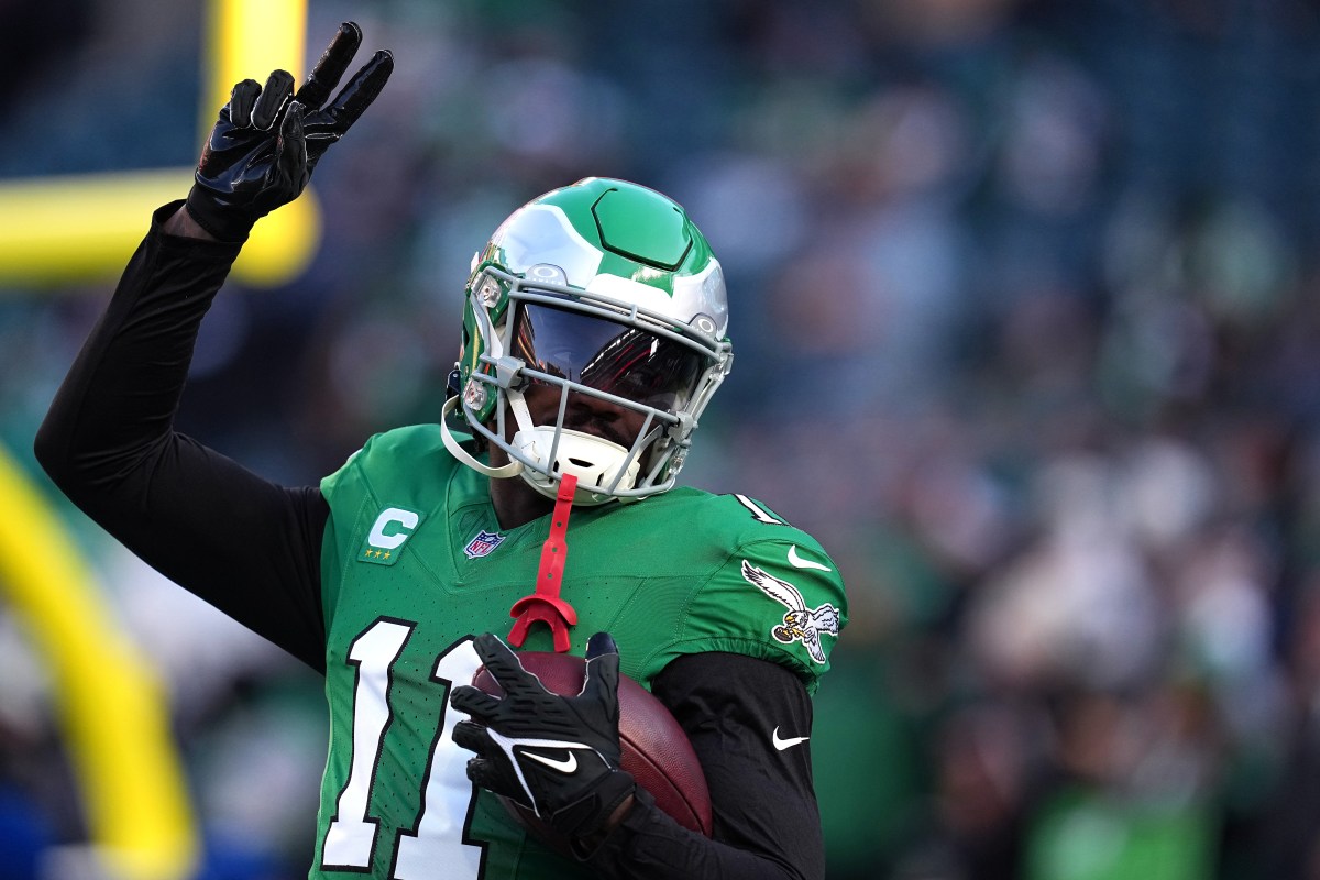 Former Philadelphia Eagles WR A.J. Brown