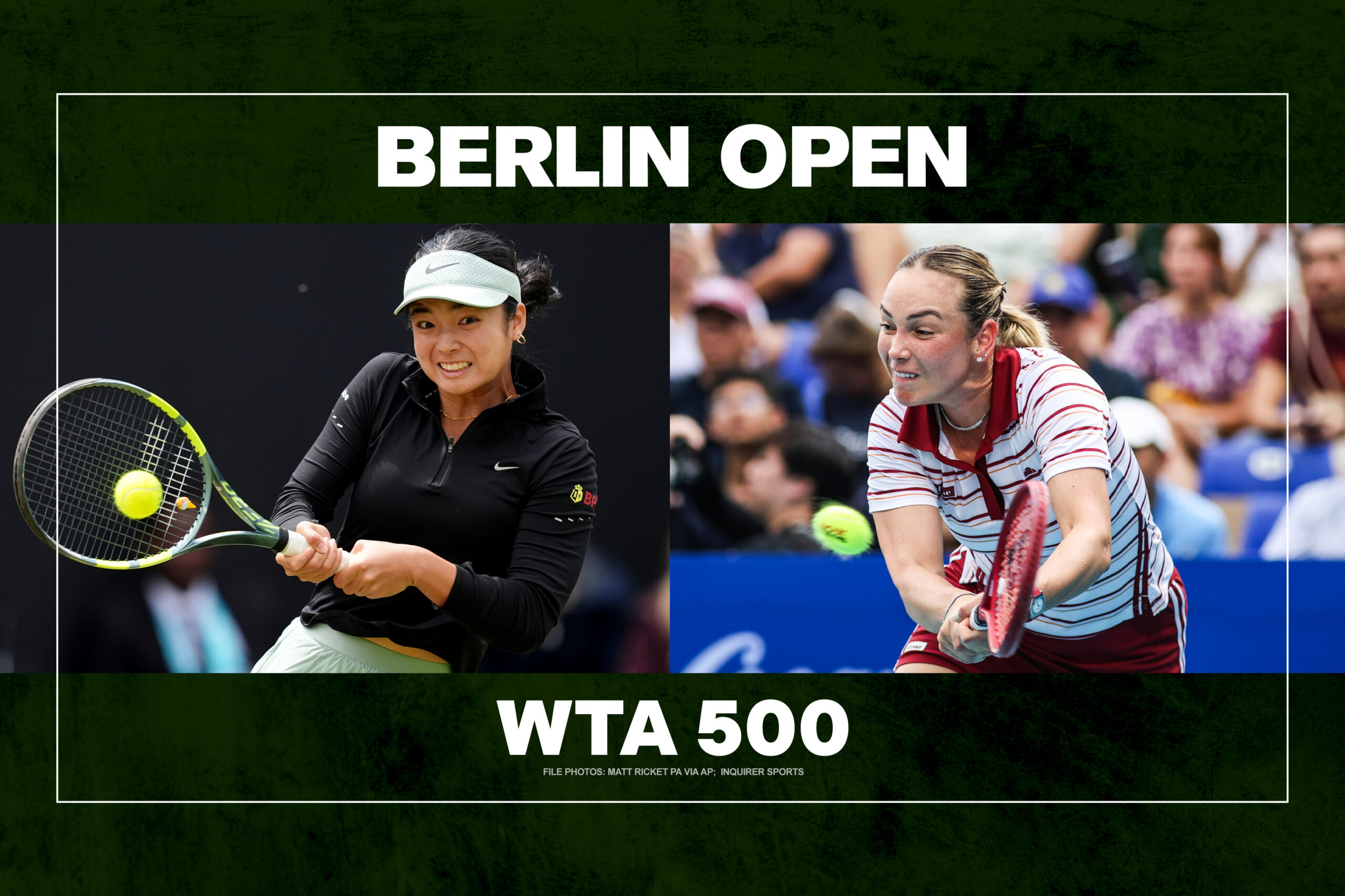 ATUALIZAÇÕES AO VIVO: A tacada de Alex Eala na quadra de grama continua no Aberto de Berlim contra Donna Vekic da Croácia nas oitavas de final no Steffi Graf Stadion.