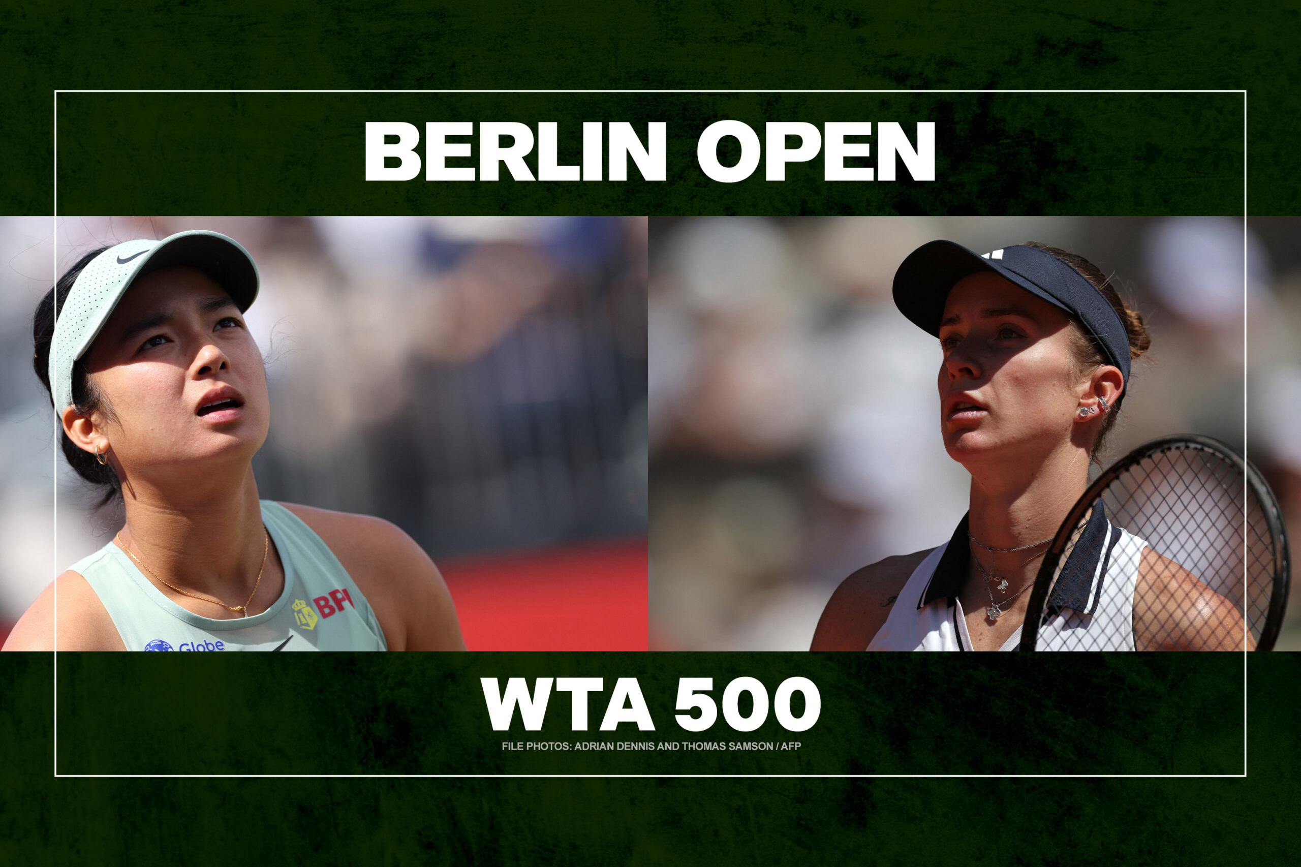 ATUALIZAÇÕES AO VIVO: Alex Eala x Elina Svitolina Berlin Open 2026, quartas de final Alexander Eala