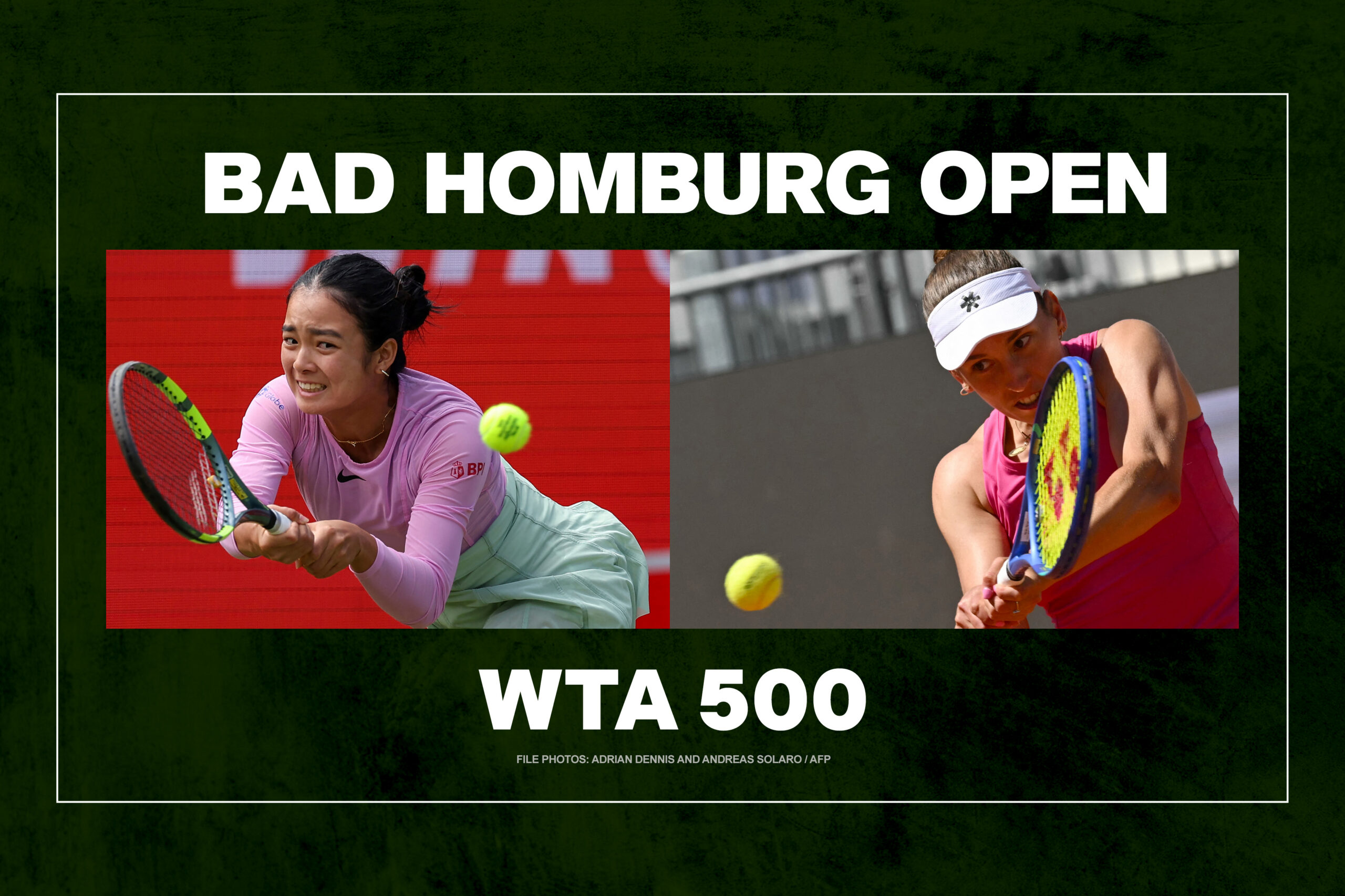 ATUALIZAÇÕES AO VIVO Alex Eala x Elise Mertens Bad Homburg Open rodadas de 32