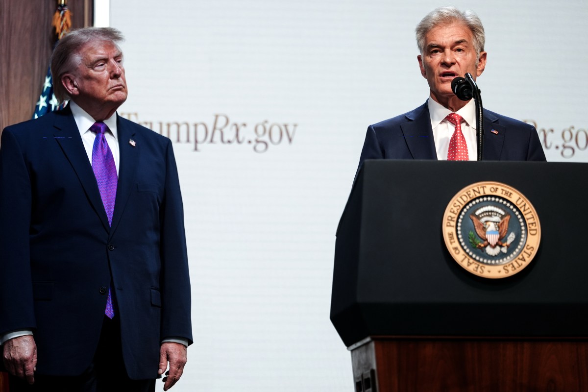 Centers for Medicare and Medicaid Services administrator Dr. Mehmet Oz speaks with reporters in the James Brady Press Briefing Room at the White House, Tuesday, June 2, 2026, in Washington. (AP Photo/Julia Demaree Nikhinson)