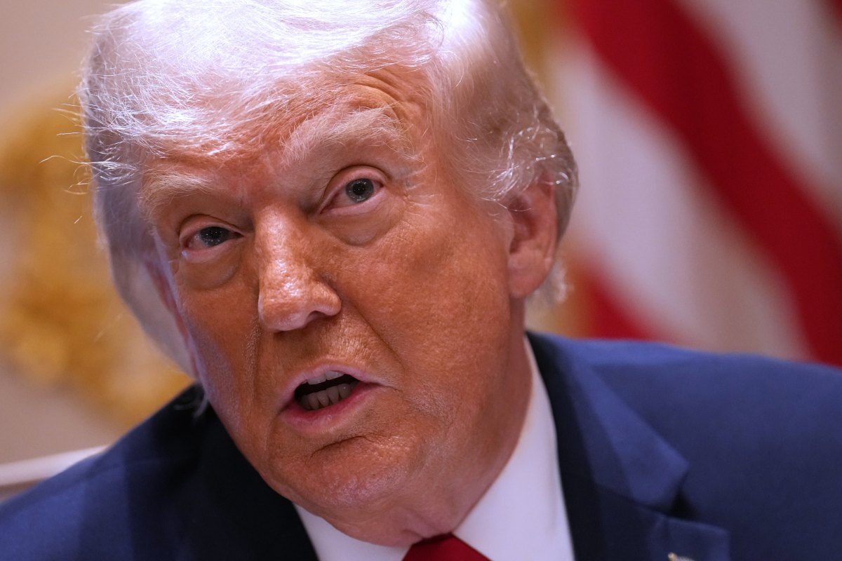 President Donald Trump speaking during a Cabinet meeting at the White House in Washington D.C. last month.