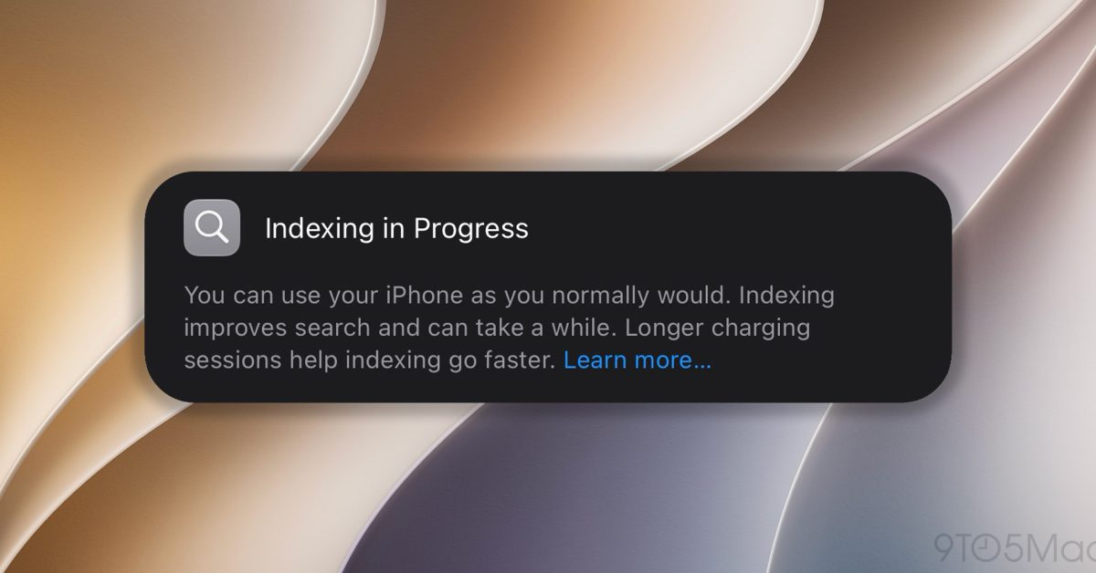 Ainda vendo ‘Indexação em andamento’ no iOS 27? Veja como verificar o status real