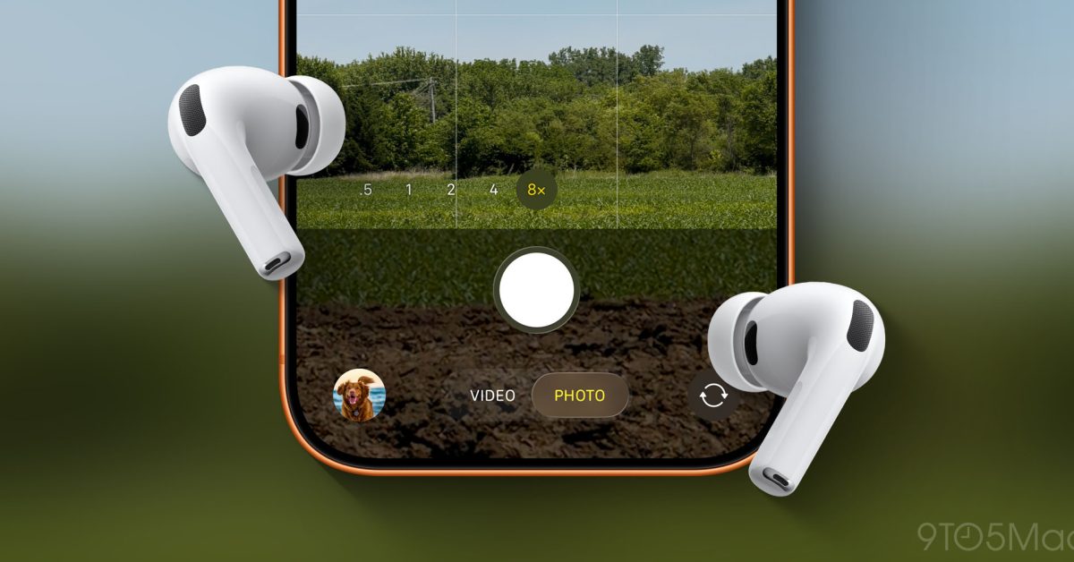 AirPods ganharam novo recurso de câmera do iPhone no iOS 26, veja como usá-lo