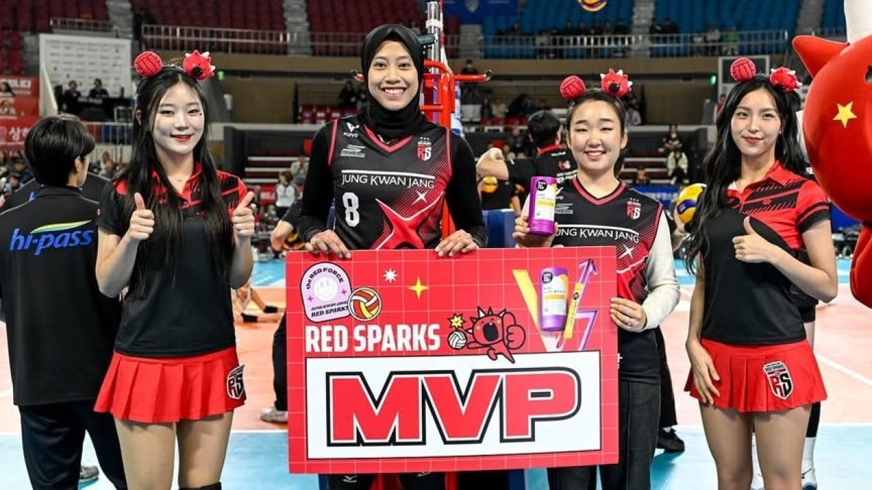 Akhirnya Comeback na V-League, Megawati Hangestri Ungkap Perjuangan e Rahasia Cepat Beradaptasi da Coreia