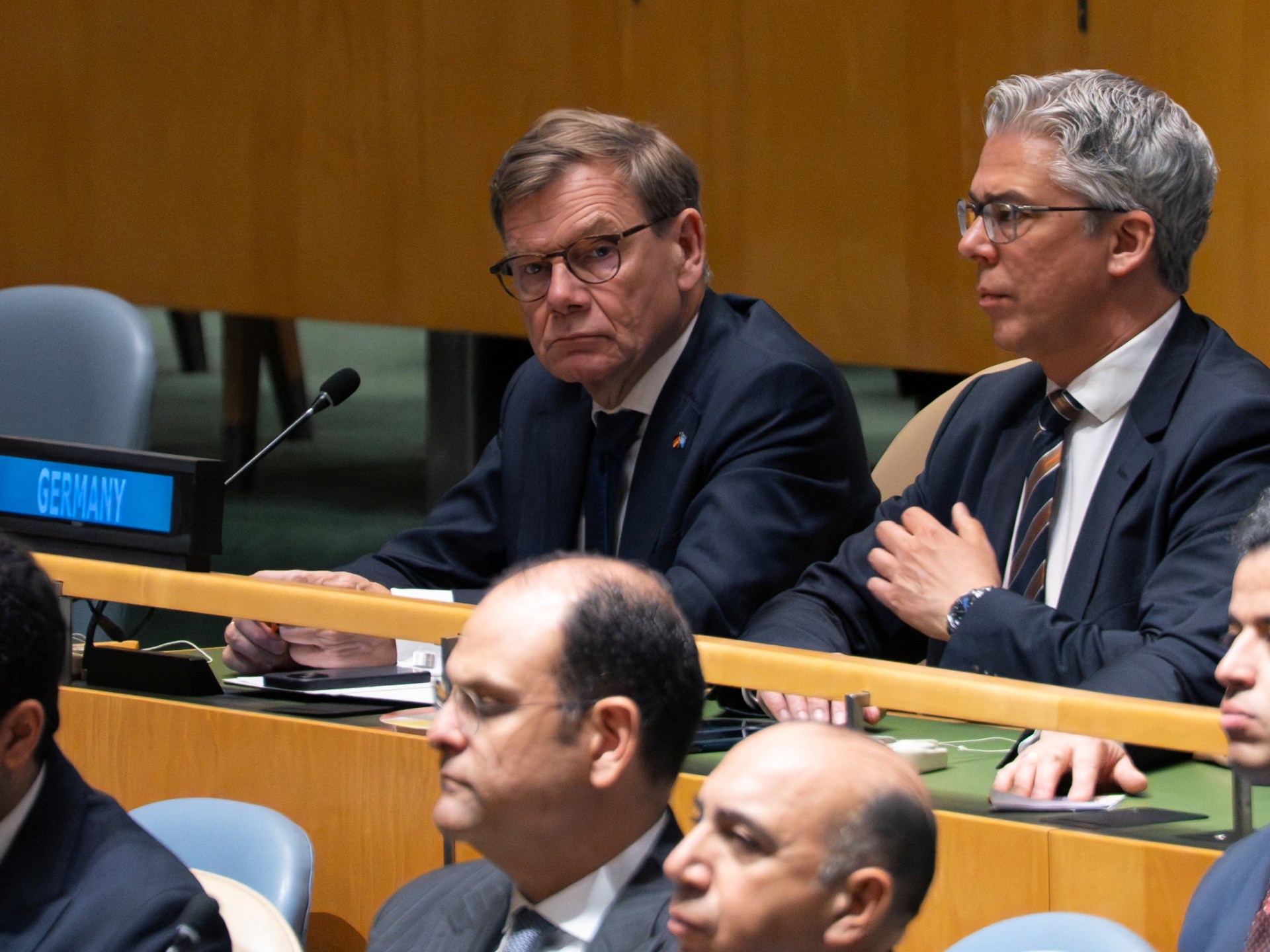 Alemanha admite falha em garantir assento no Conselho de Segurança da ONU provavelmente devido ao apoio a Israel