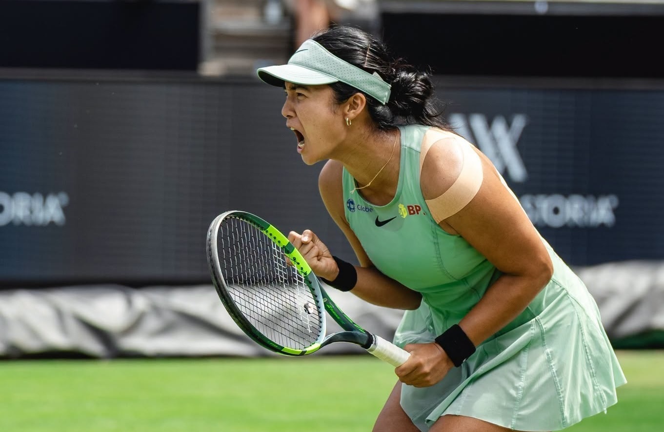 Alex Eala derrotou a número 2 do mundo, Elena Rybakina, em dois sets, 7-5, 6-4, para avançar para as quartas de final do Aberto de Berlim