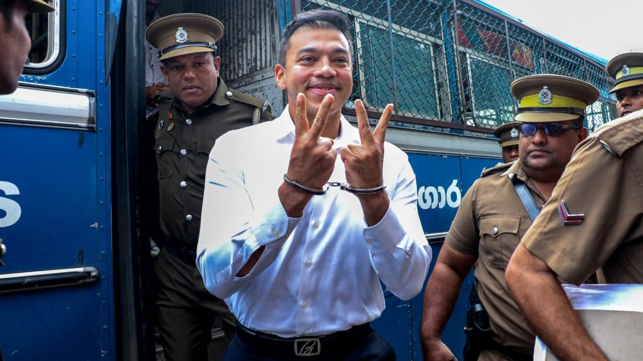 Anak Mantan Presidente do Sri Lanka Tersandung Kasus Korupsi, Langsung Ditahan