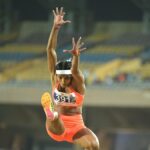Ancy Sojan quebra o recorde nacional de salto em distância de 22 anos de Anju Bobby George