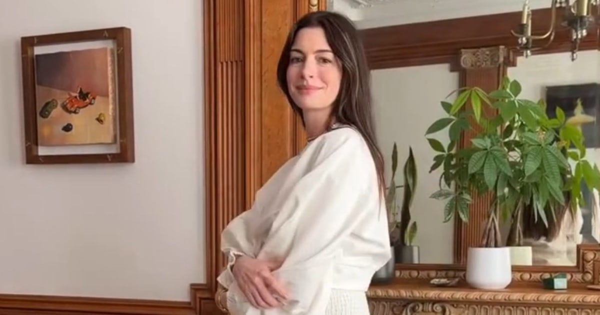 Anne Hathaway anuncia gravidez do bebê nº 3