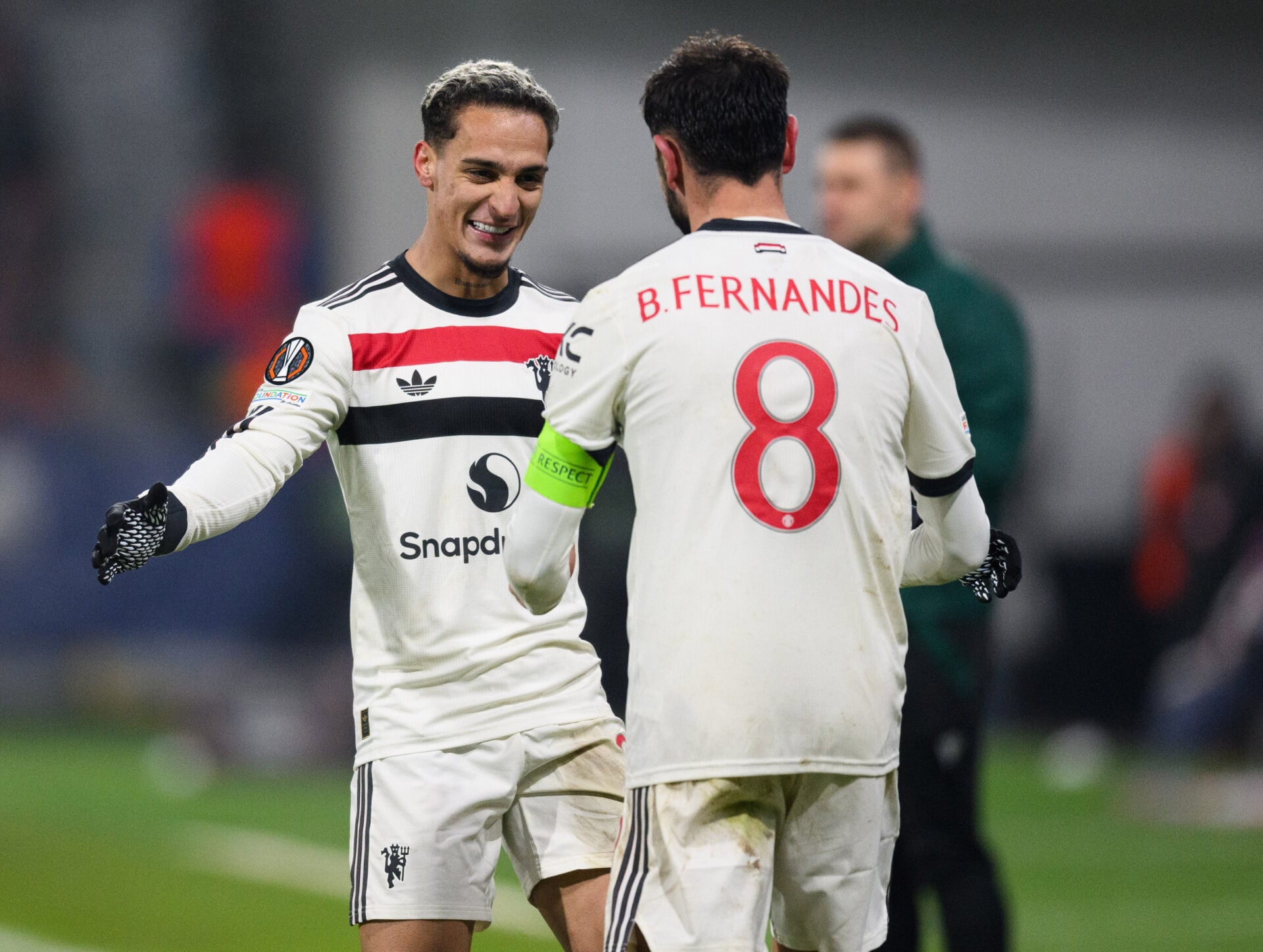 Antony diz que um jogador do Man Utd agiu como 'irmão mais velho' antes de Bruno Fernandes