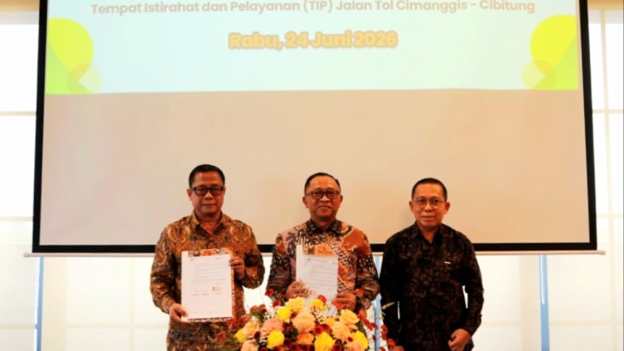 Área de descanso de Bangun, Cimanggis Cibitung Tollways e DMS Laguna Teken MoU Bentuk Joint Venture Company