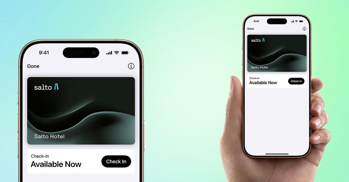 As chaves dos quartos na Apple Wallet estão chegando a mais hotéis através do Salto