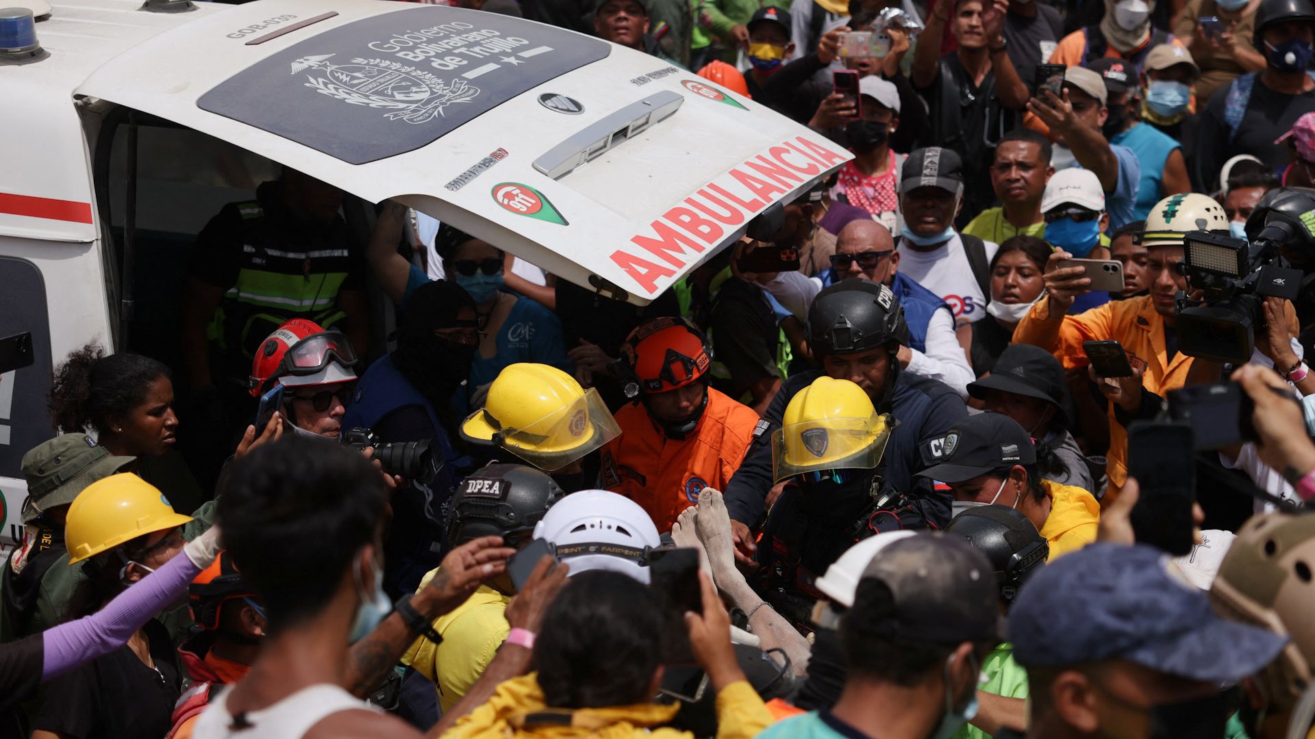 As consequências do terremoto mortal na Venezuela