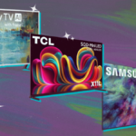 TV Samsung R95H no suporte de TV