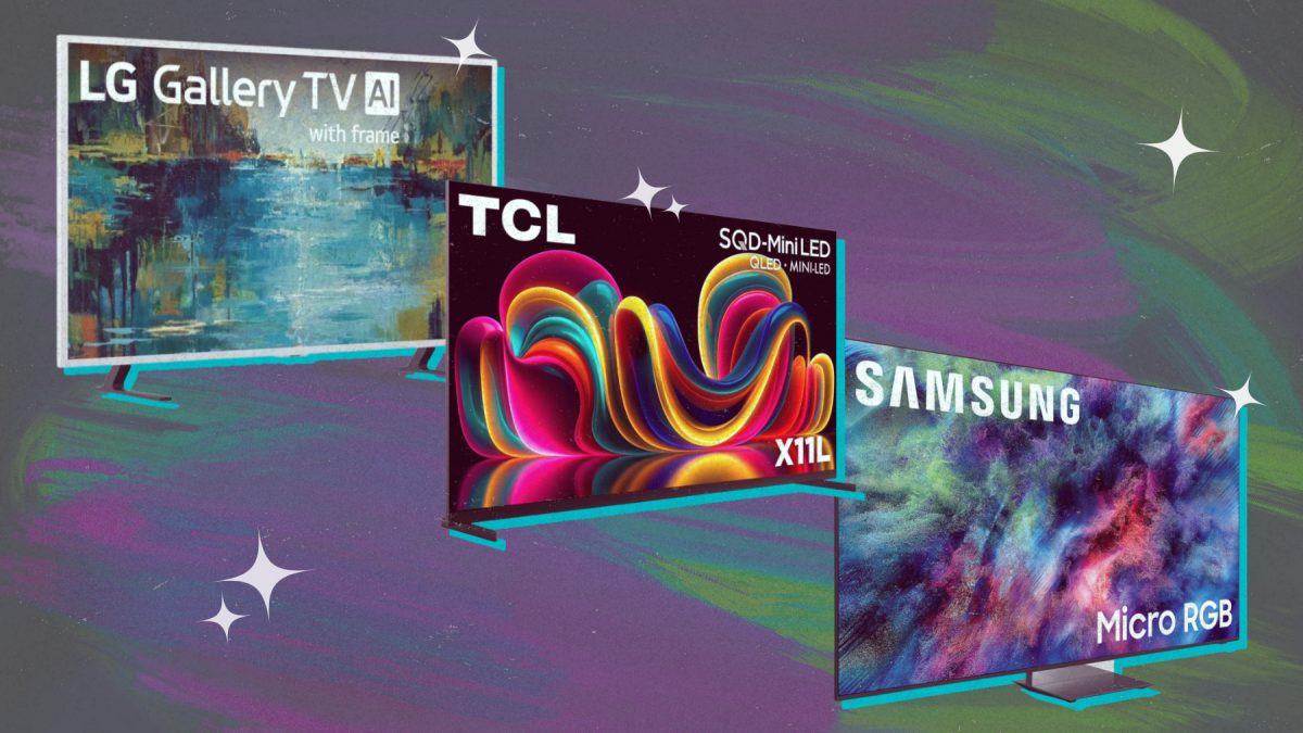 TV Samsung R95H no suporte de TV