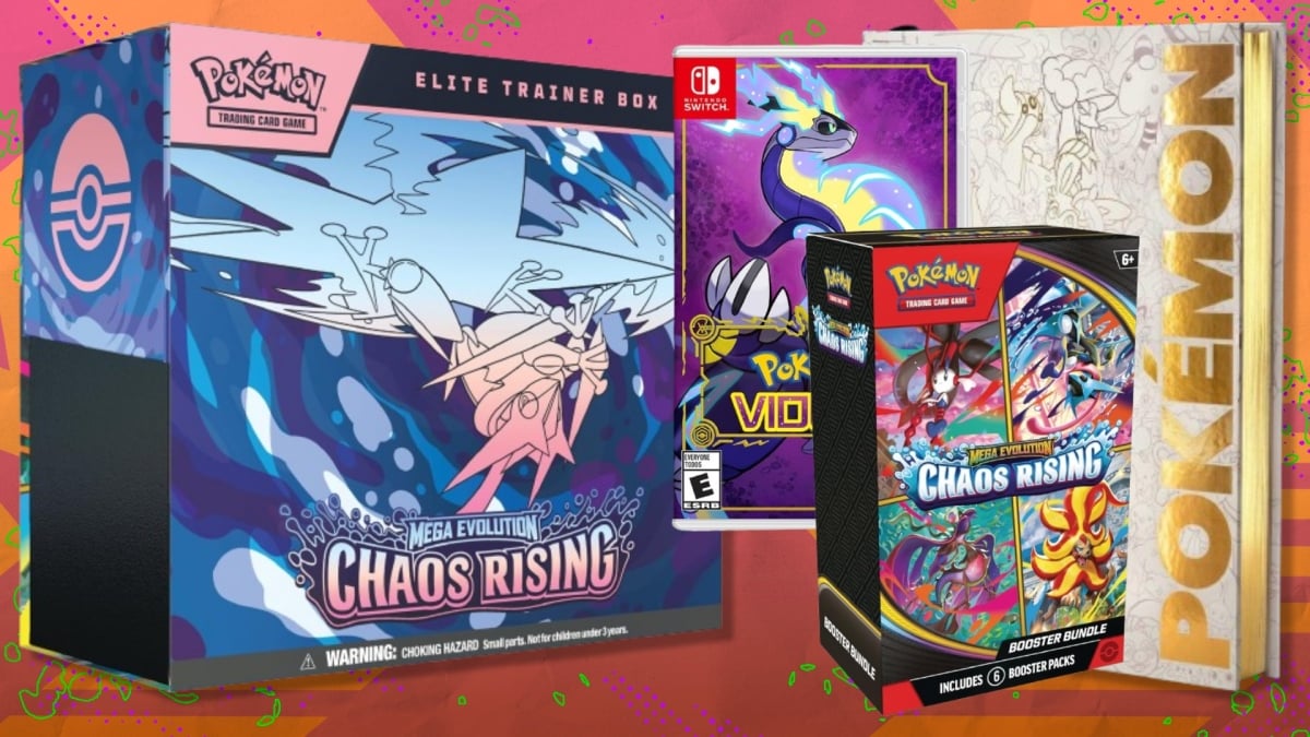 As melhores ofertas de Pokémon para conseguir antes do Prime Day – O preço do ETB Chaos Rising do Walmart supera o da Amazon