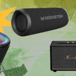 Alto-falante portátil Bluetooth Essentials para praia: Som cristalino poderoso/Luz dinâmica/IPX5 à prova d'água/Tempo de reprodução o dia todo/Sem fio BT 5.3/TWS Paring, presentes para o pai, ao ar livre | Viagens | Acampamento | Acessórios para piscina