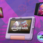 Tablet Amazon Fire 7 Kids em fundo branco