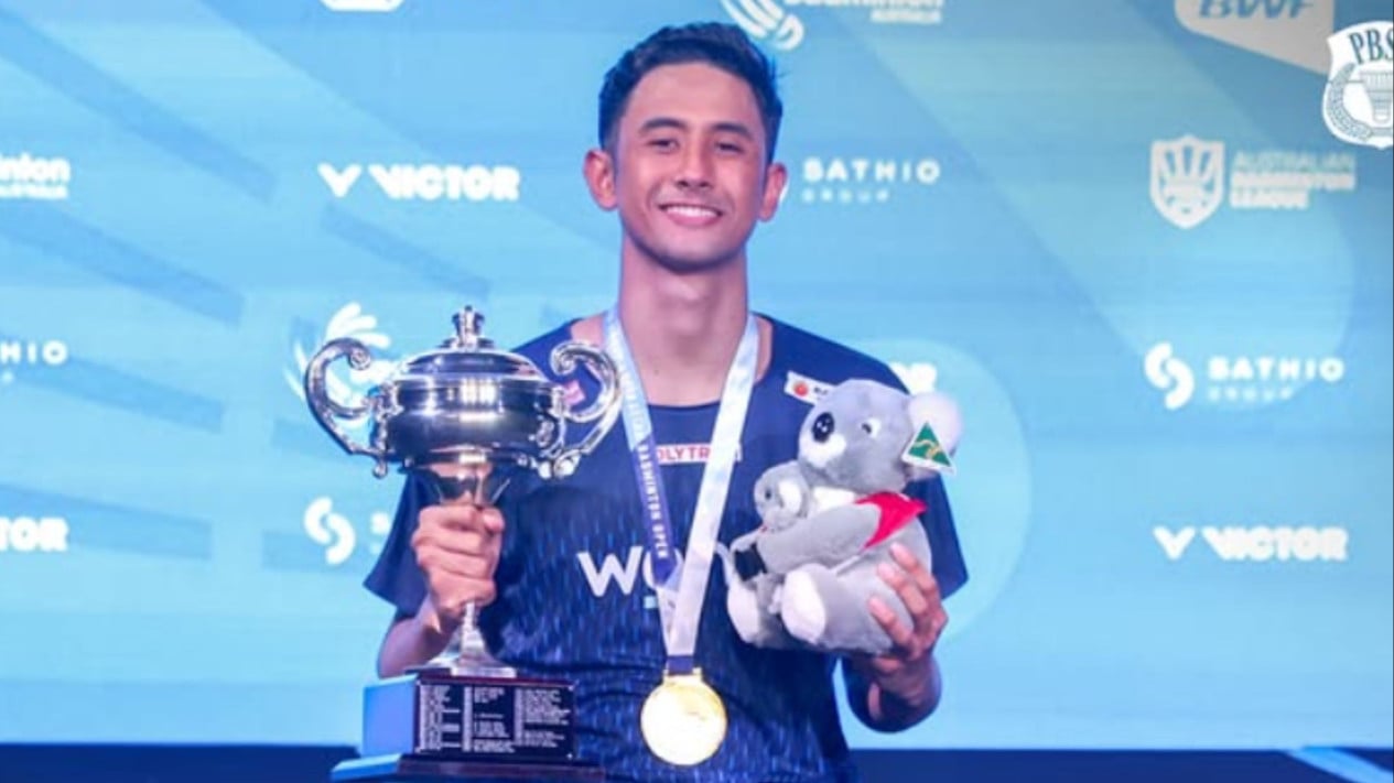 Bangkit de Keterpurukan Thomas Cup, Alwi Farhan Juara Australian Open 2026 com Cara Meyakinkan