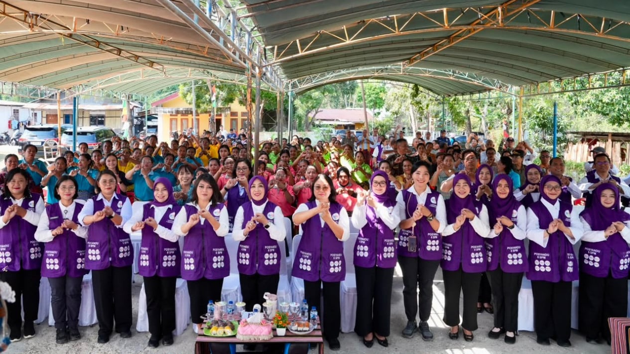 Belu Mulai Registrasi Posyandu 6 SPM, Ketum TP Posyandu Kasih Apresiasi