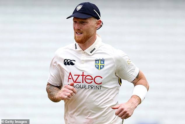 Ben Stokes desistiu do restante do teste de Durham contra Northamptonshire