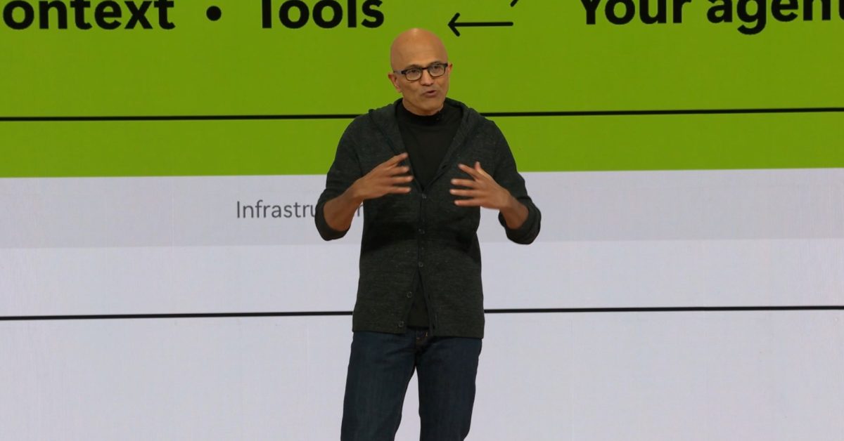 CEO da Microsoft: Em vez disso, estamos migrando do sistema operacional e dos aplicativos para os agentes