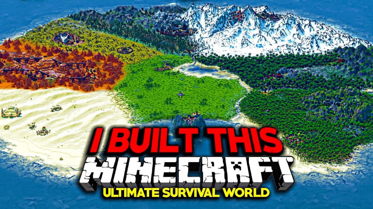 Cara Paling Mudah Menguasai Survival Minecraft de Awal hingga End Game