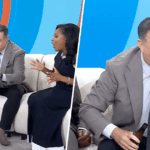 Carson Daly bebe cerveja do sapato ao vivo hoje