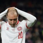 Christian Eriksen, da Dinamarca, desmaia durante jogo com a Ucrânia