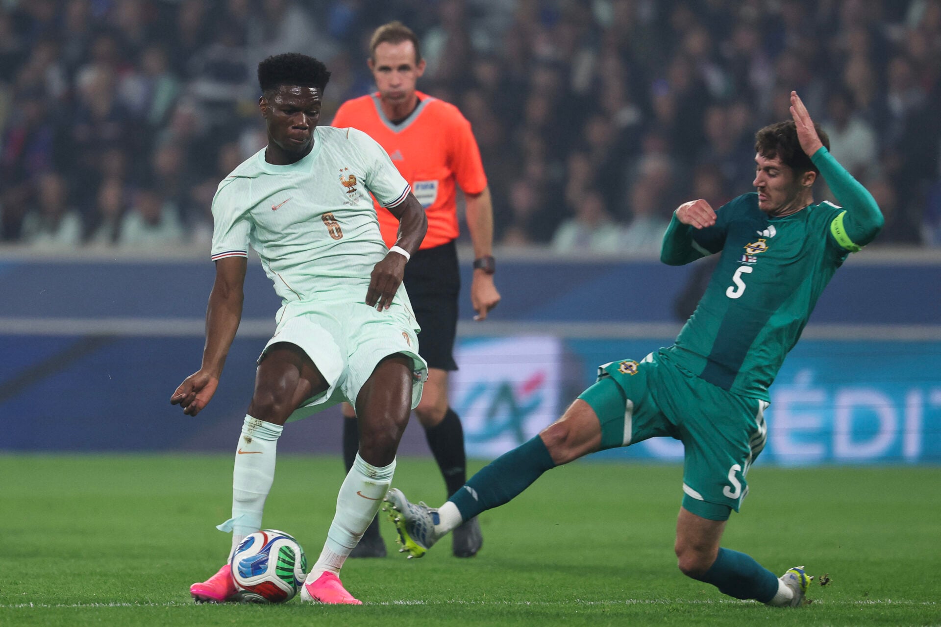 Como Aurelien Tchouameni, alvo do Man Utd, se saiu pela França na vitória por 3 a 1 sobre a Irlanda do Norte
