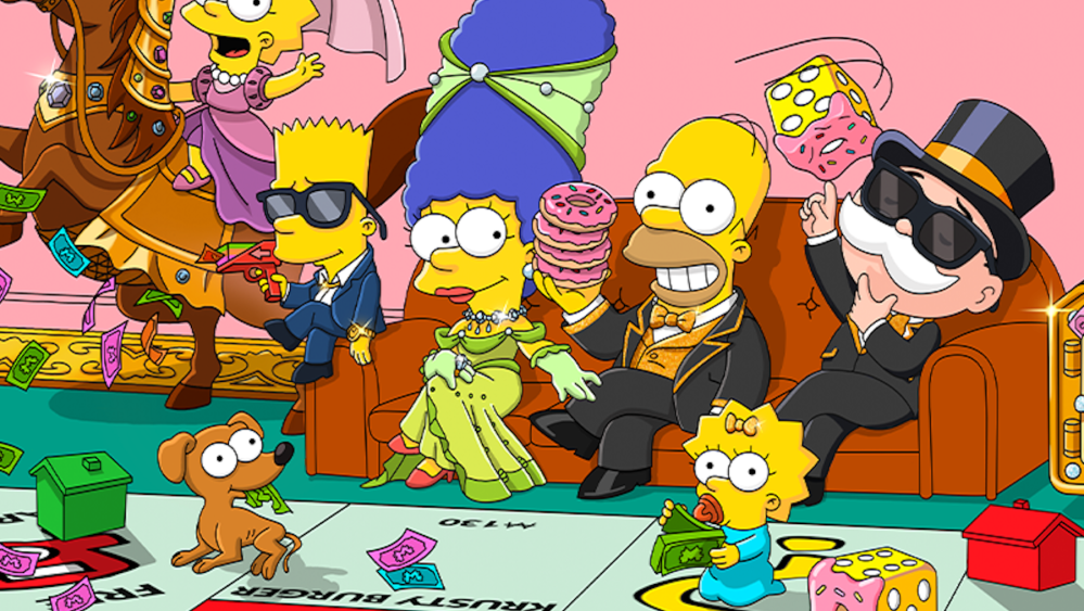 Como 'Os Simpsons' se transformaram no mundo do 'Capitalismo de Fantasia' do 'Monopoly Go' sem rachaduras na bunda e cerveja