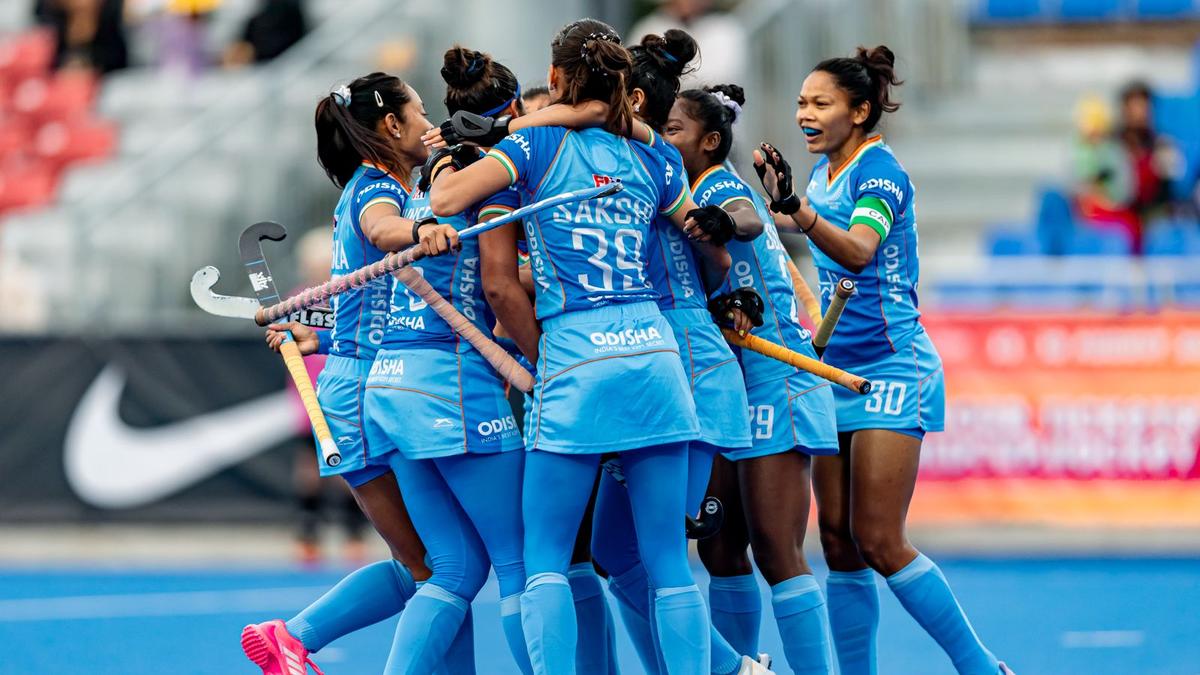 Copa das Nações Femininas da FIH 2025-26: Índia dominante marca seis vezes o Chile para garantir vaga na final
