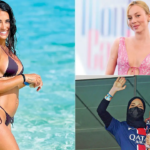Lionel Messi; (à direita) Antonela Roccuzzo. Foto/Instagram de Antonela