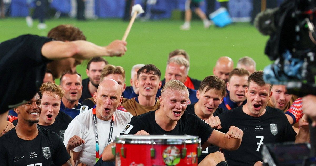 Etiqueta postal da Copa do Mundo de 2026