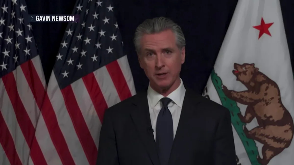 DOJ responde depois que Newsom acusa Trump de investigar ele e sua esposa