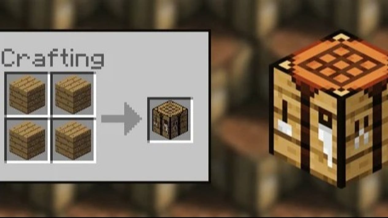 Daftar Mekanisme Crafting Paling Ikonik di Minecraft, Dari Kayu Jadi Diamond