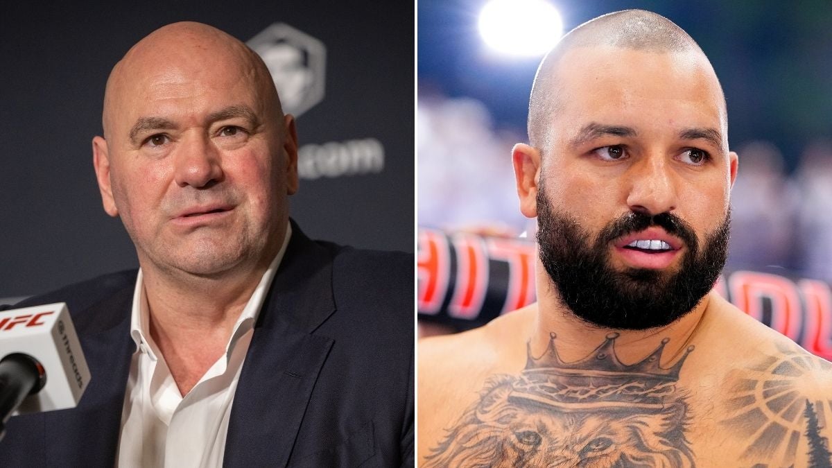 Kash Patel em uma luta do UFC.