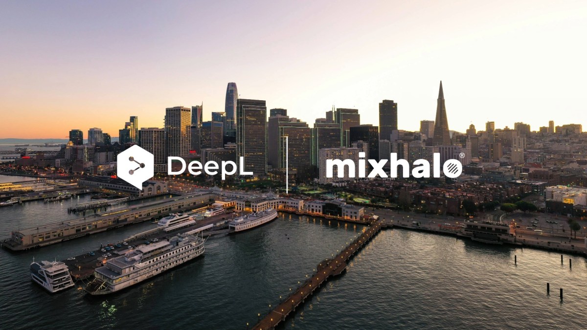 DeepL adquire Mixhalo para streaming e tradução de áudio de eventos ao vivo