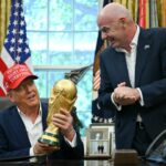 Etiqueta postal da Copa do Mundo de 2026